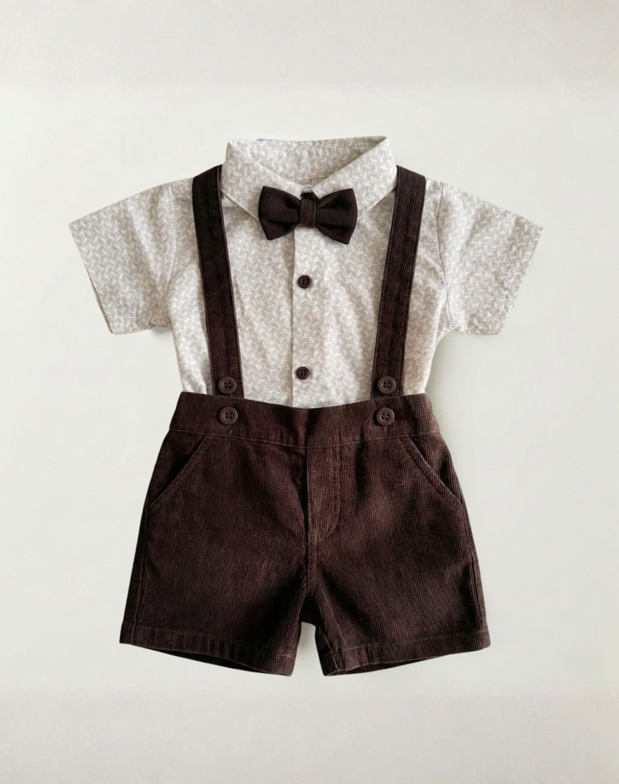 Cotton Floral Print Dungary