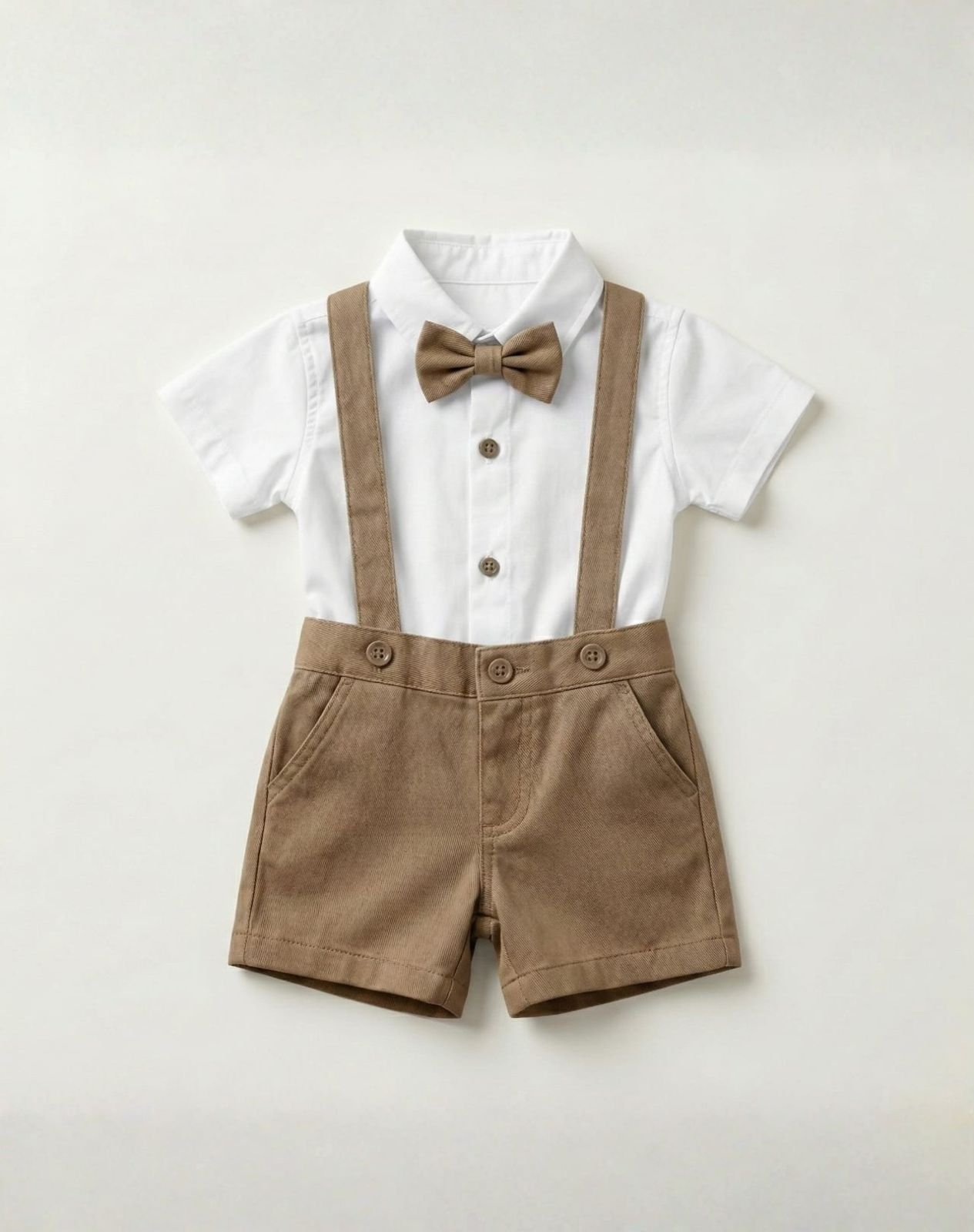 Broken Twill Plain Dungaree - Image 3