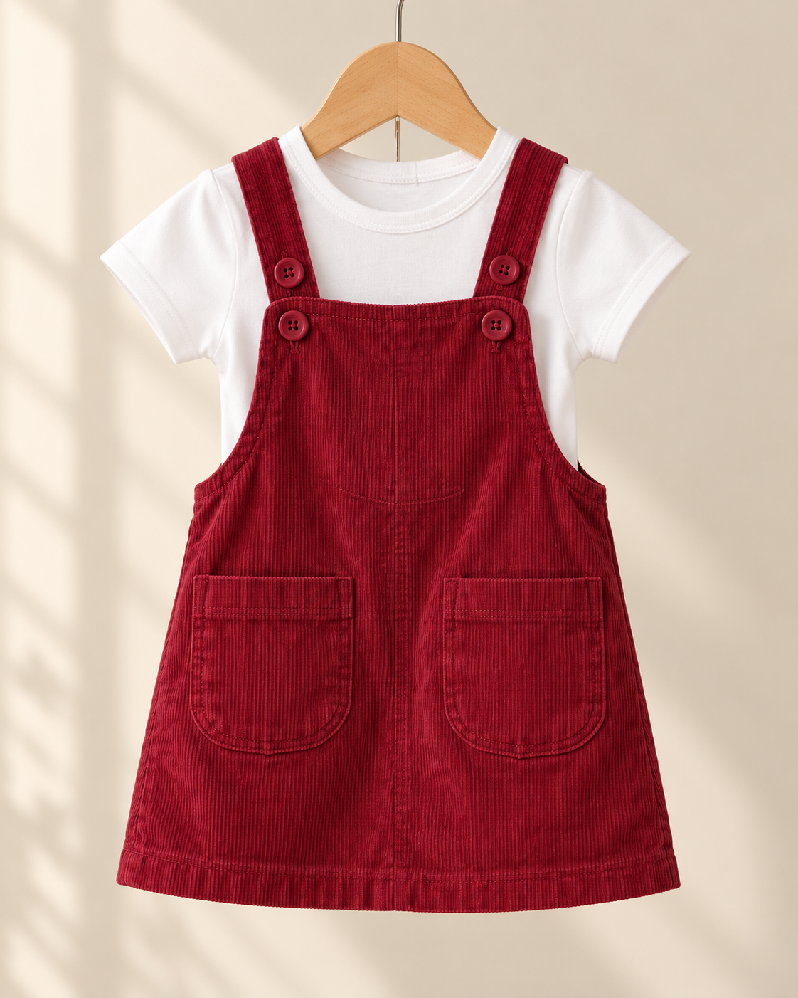 Girl Pinafore Dress - Image 2